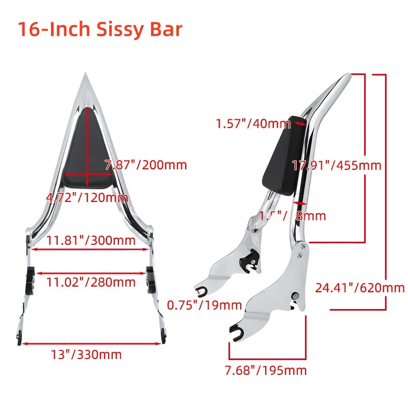 For Harley Electra Glide 22