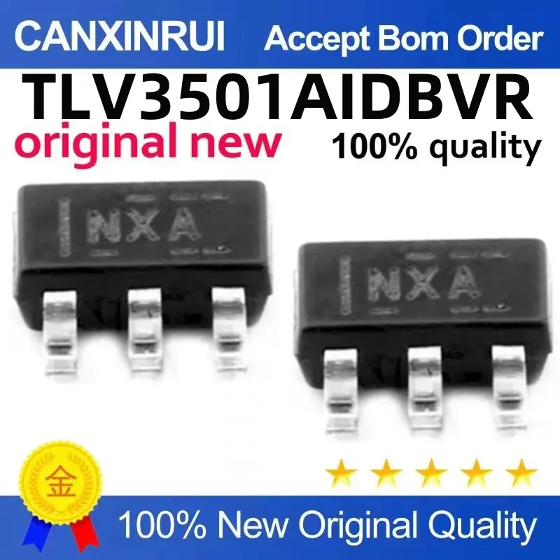 

New original TLV3501AIDBVR TLV3501 silkscreen: NXA SOT23-6 quality assurance
