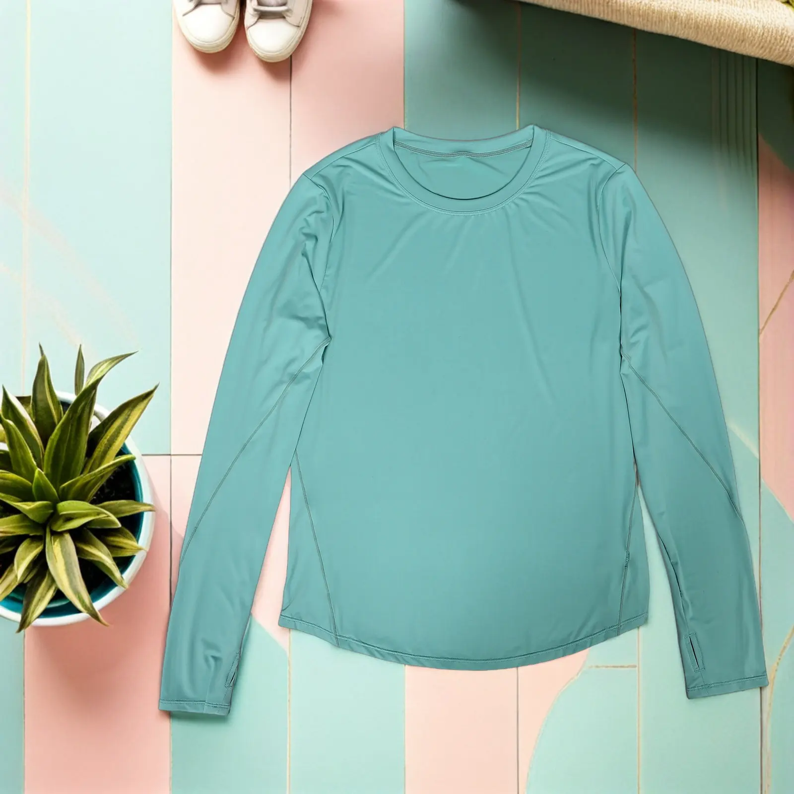 

Женская рубашка с длинным рукавом для защиты от солнца, легкая, дышащая, быстросохнущая, для занятий спортом, йогой, фитнесом, активного отдыха