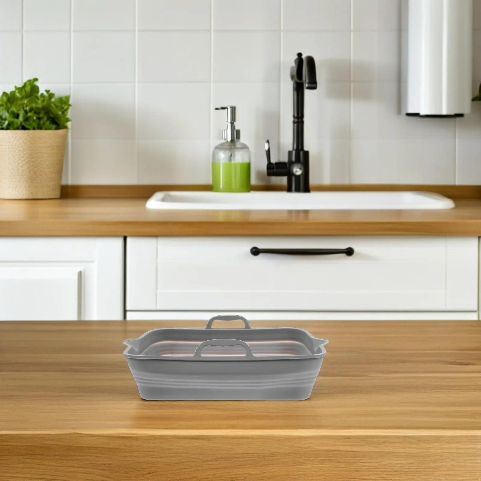 Conjunto de 2 Tapetes de Silicone Dobráveis Antiaderentes Resistentes ao Calor para Forno e Micro-ondas, Reutilizáveis, para Fritadeira a Ar e Cozimen