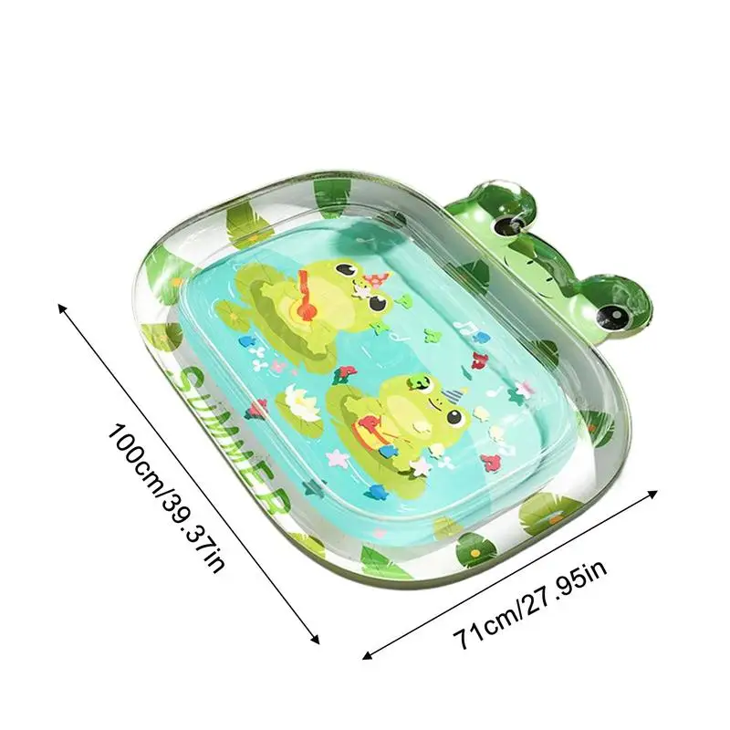 Tapis gonflable imperméable pour bébé, tapis d'eau pour tout-petits, gymnases pour la plage, garderie, voyage, bain, piscine, pépinière, Camping en plein air
