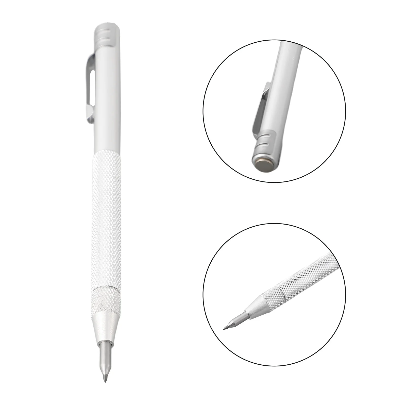 Hand Tools Scriber Pen Replacement Tungsten Carbide Handy Pen-style Magnet Aluminium Carbide Tip Ceramic Glass