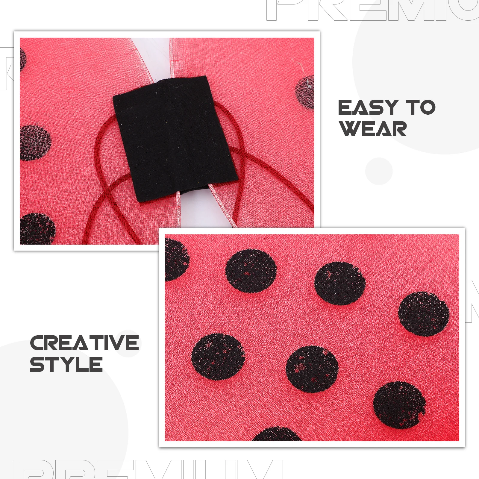 أجنحة الخنفساء القابلة للطي للأطفال والبنات، إكسسوار زي خفيف الوزن لحفلات أعياد الميلاد والهالوين التنكرية #6