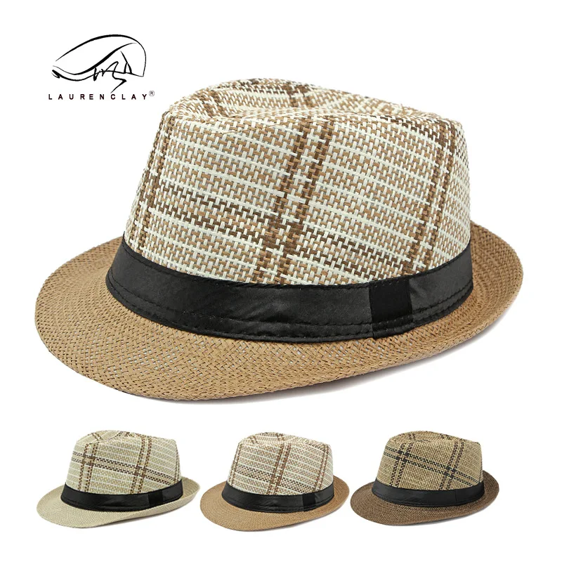 

Middle-aged And Elderly People's Hats Outdoor Sun Protection Sun Hat British Retro Fedora Hat Beach Billycock Women's Fashion