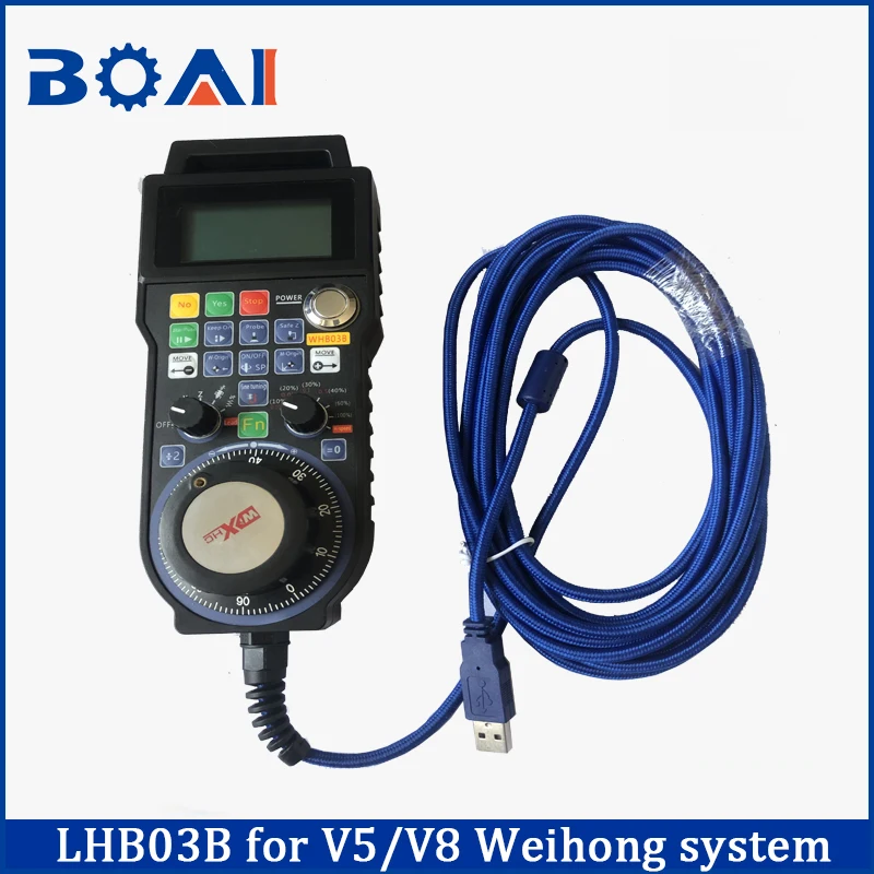 Contrôleur CNC LHB03B/LHB04B, prise en charge du système Weihong et Mach3