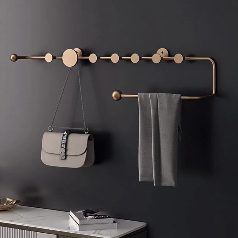 Wall Wardrobes Coat Racks Dress Minimalist Space Saving Living Room Coat Racks Modern Garment