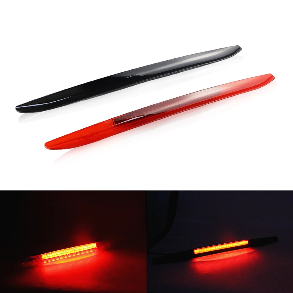 1PC Canbus For Boxster 986 1997 1998 1999 2001-2004 Red LED High Mount Third Brake Light 3rd Rear Stop Lamp Tail Warning Lights