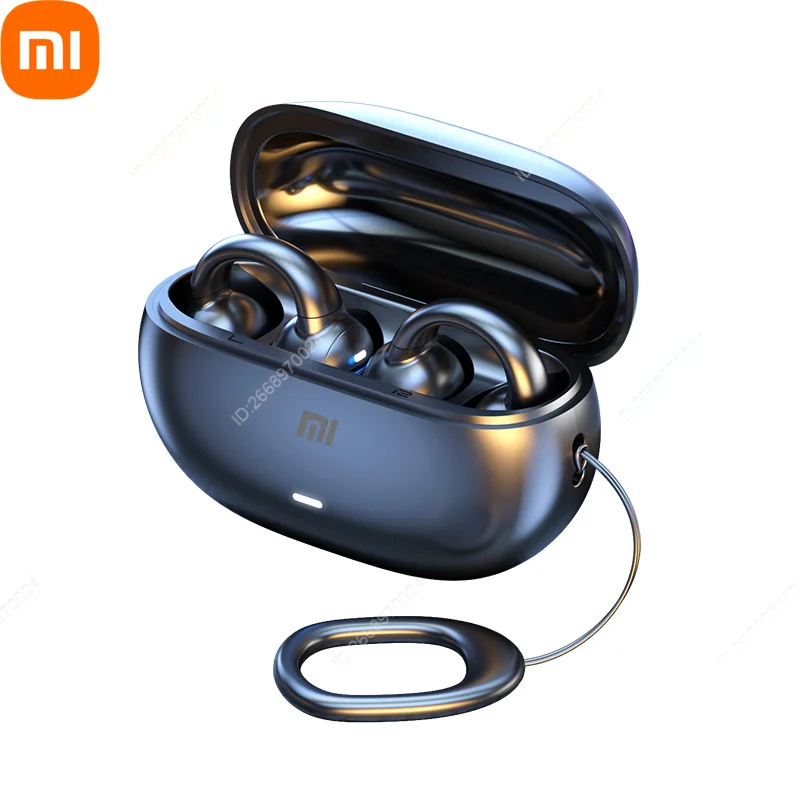 Xiaomi Wireless Bone Conduction Bluetooth 5.3 Headphones Noise Cancelling Long Battery Life Ear Clip Style for Superior Sound