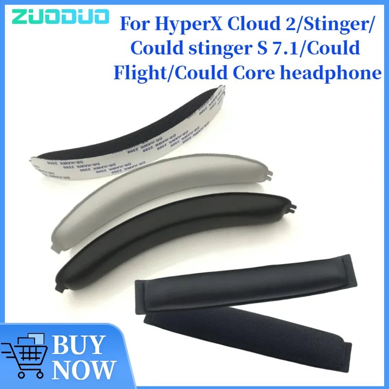 

Replacement Headband Pad Kit for HyperX Cloud 2/Stinger/Could stinger S/Could Flight/Could Core Headphones Easy DIY Installation