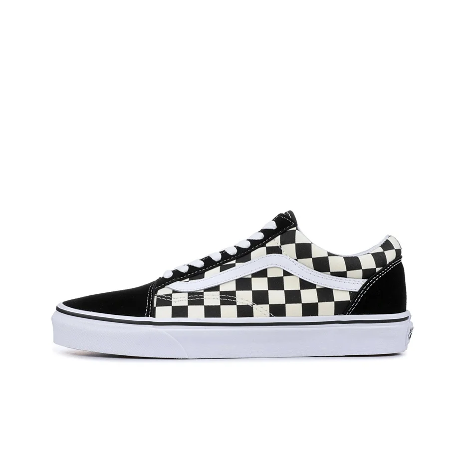 POIZON Old Skool Vans 'Black Checkerboard'