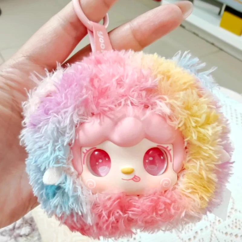 

Горячая натуральная Yooki Bite A Bear слепая коробка Yooki V4, эмалированная плюшевая милая кукла, сумка, брелок, подвеска, подарок другу на день рождения, плюшевая кукла