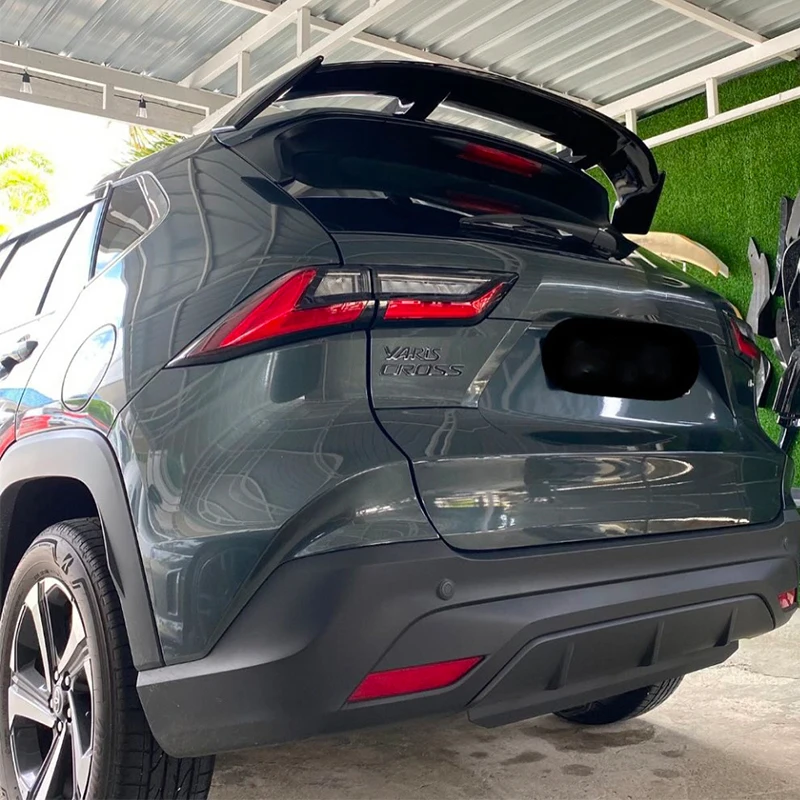 

Для Toyota Corolla Cross Hatchback 2020-2025 летний спойлер на крышу, крыло багажника, задний хвост, комплект кузова, аксессуары