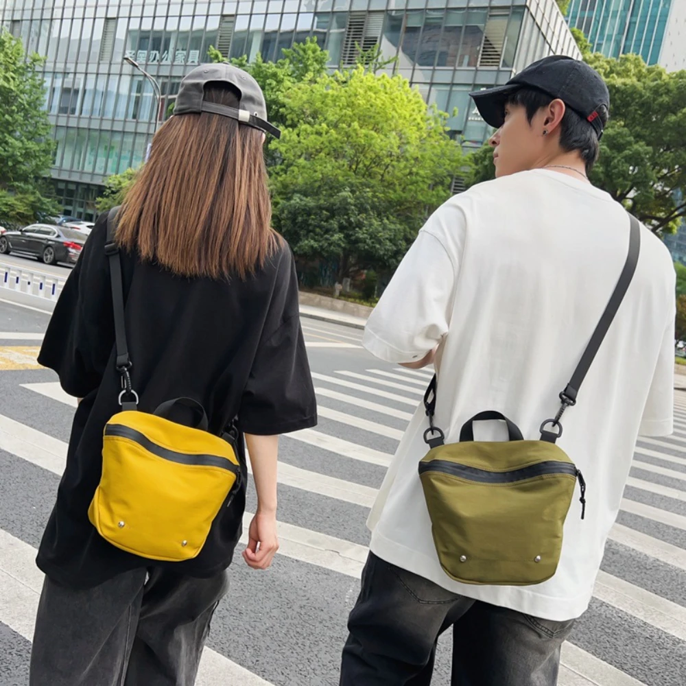 Japan and South Korea Bag Trendy Nylon Phone Bag Waterproof Shoulder Bag Casual Student Crossbody Bag Satchel Women Bag