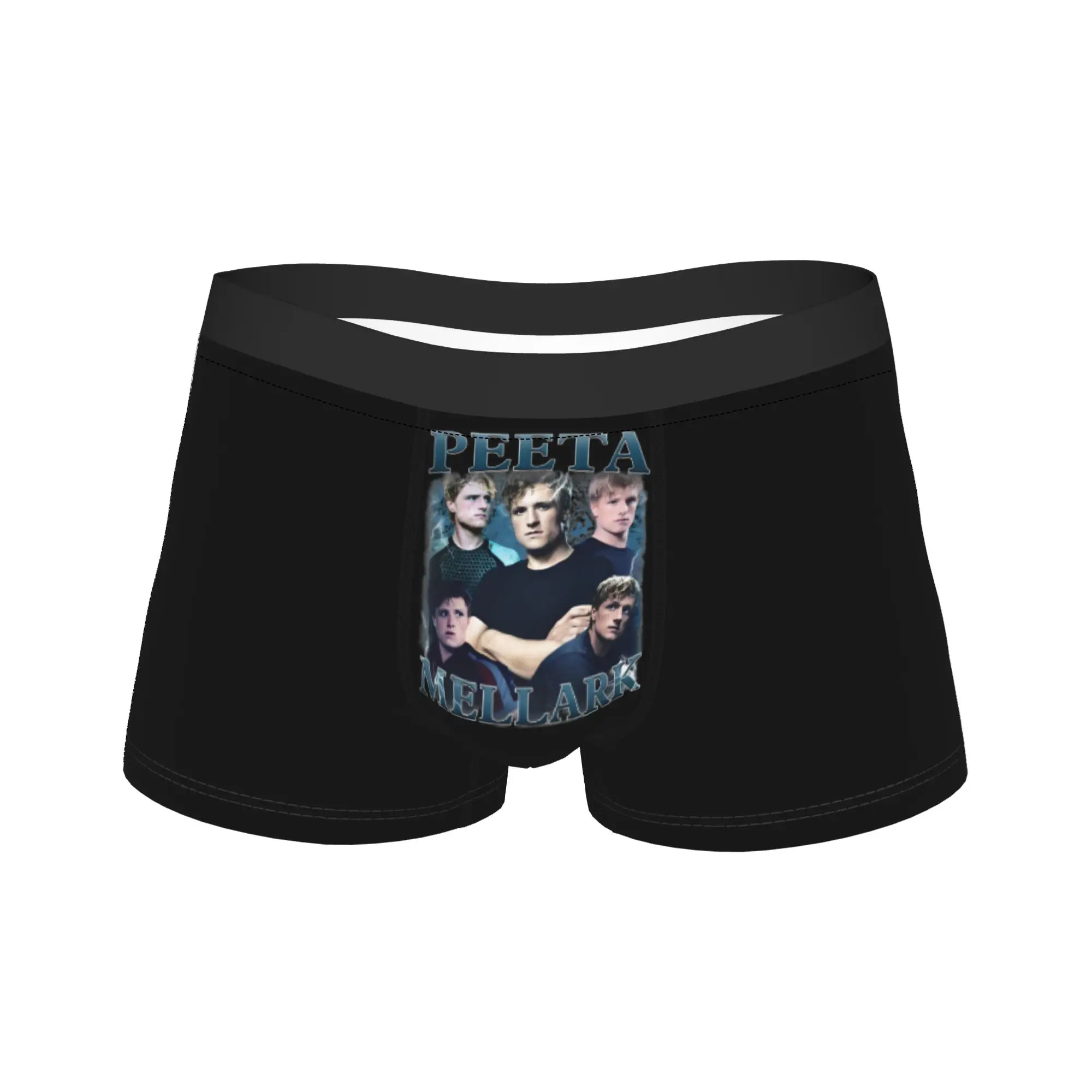 

Man Hunger Games Peeta Mellark Boxer Briefs Shorts Panties Soft Underwear Josh Hutcherson Homme Sexy Plus Size Underpants