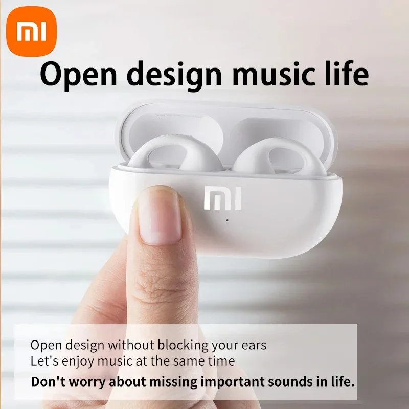 Xiaomi Earclip Wireless Bluetooth 5.3 Earphones Headphones Outdoor Sport Headset Touch Control Earbuds For iphone Huawei Samsung