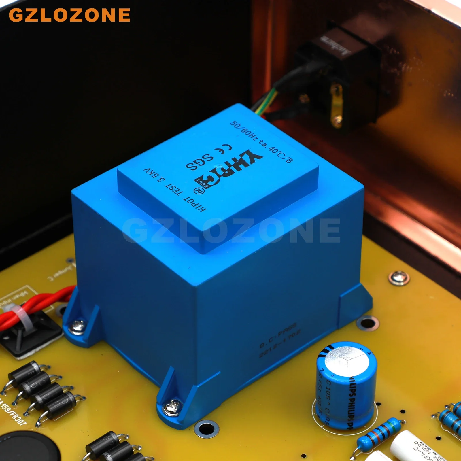 GZLOZONE HIEND DP-60L مضخم أنبوبي ECC82+ECC83 قاعدة أنبوب Preamp على دائرة Jadis مع مدخلات 4 اتجاهات #4