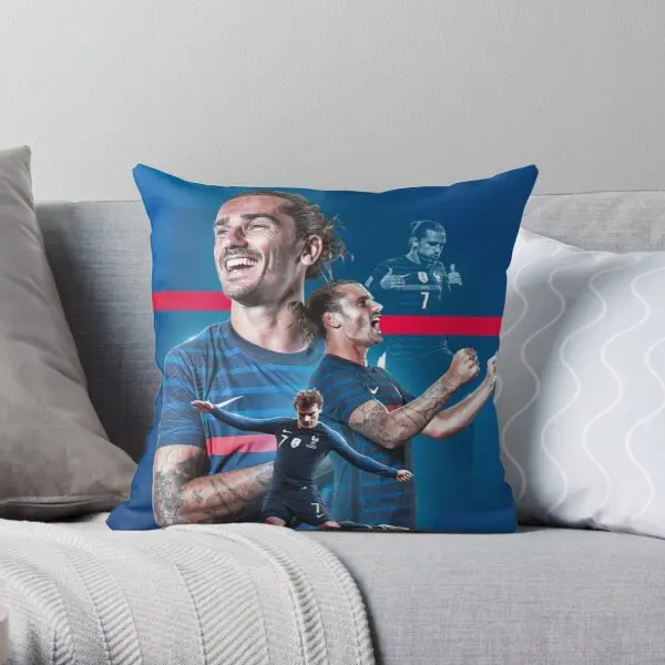 Wallpaper Griezmann Art Printing Throw Pillow Cover Comfort Throw Home Square Cushion Fashion Soft Waist Pillows Not Include