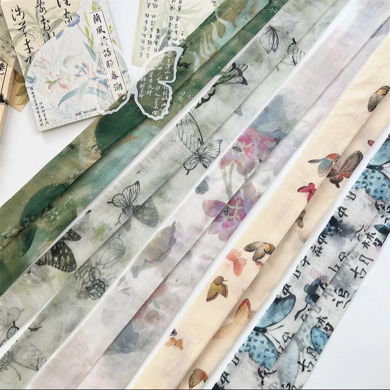 Hanfu-Printed Hair Bands Traditional-Style New for Women, Lightweight Versatile Bandana Style, Daily Office Party Vacation Boho