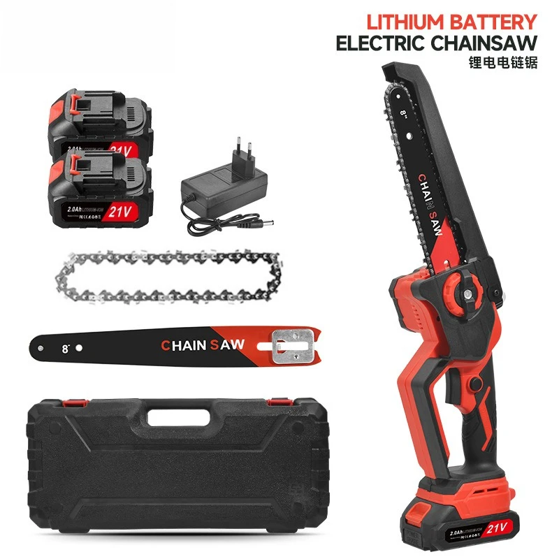 Brushless chain saw Handheld lithium electric saw High branch  Rechargeable mini pruning  6 inch 8 inch electric chain