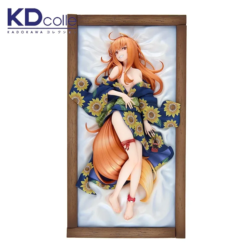

KADOKAWA Kdcolle Genuine Holo Yukata Beauty Ver Wolves and Spices, оригинальная аниме-фигурка 1/7, коллекционная модель, фигурка, игрушки, подарки
