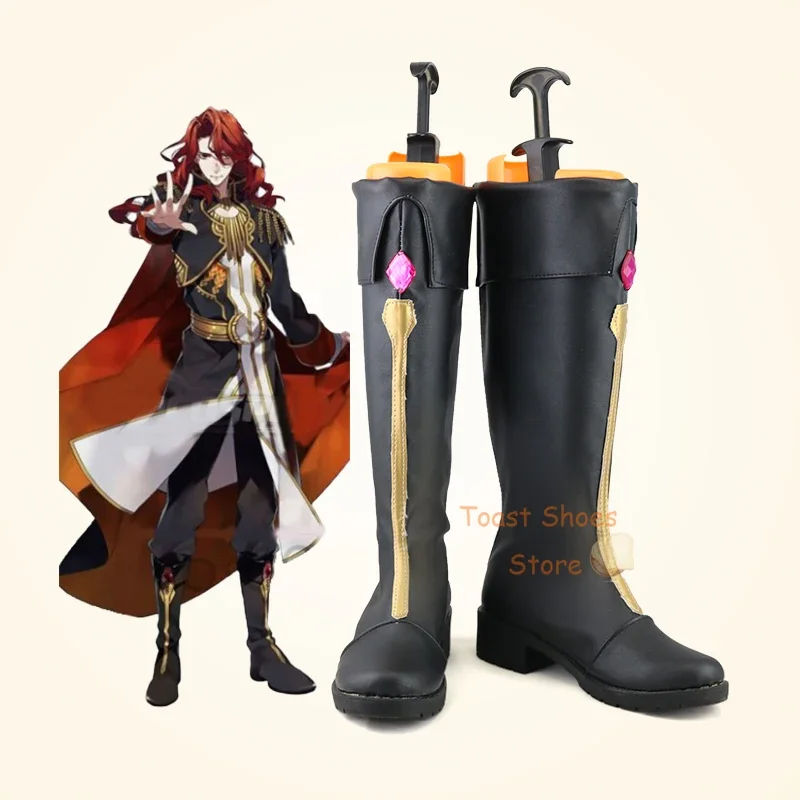 

Game Fire Emblem Arvis Cosplay Comic Anime Game for Con Halloween Party Cosplay Costume Prop Shoes