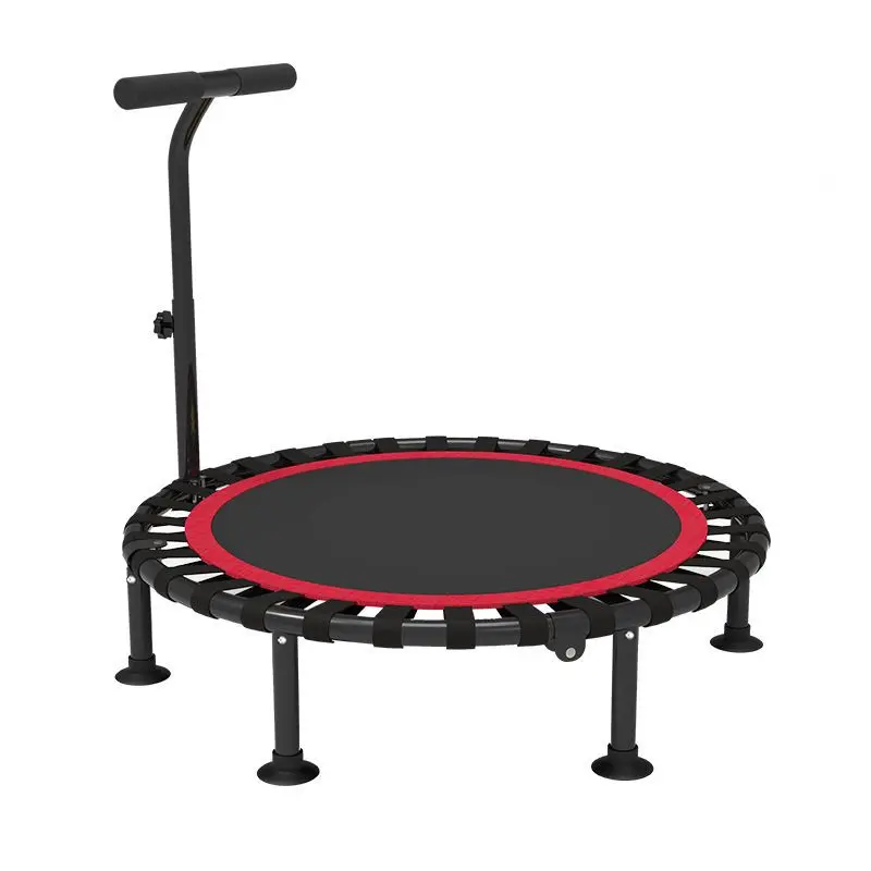 48-Inch Portable Octagon Trampoline with Logo Durable PVC Foam Foldable Fitness Gym Equipment Safe for Indoor Adults Use1