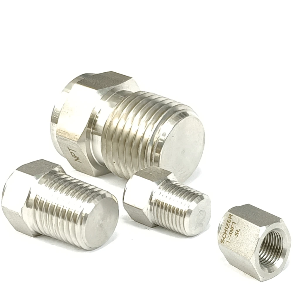 

1/8" 1/4" 3/8" 1/2" NPT Male 1/4" NPT Female End Cap Plug Hex SUS316 Stainless Steel Pipe Fitting