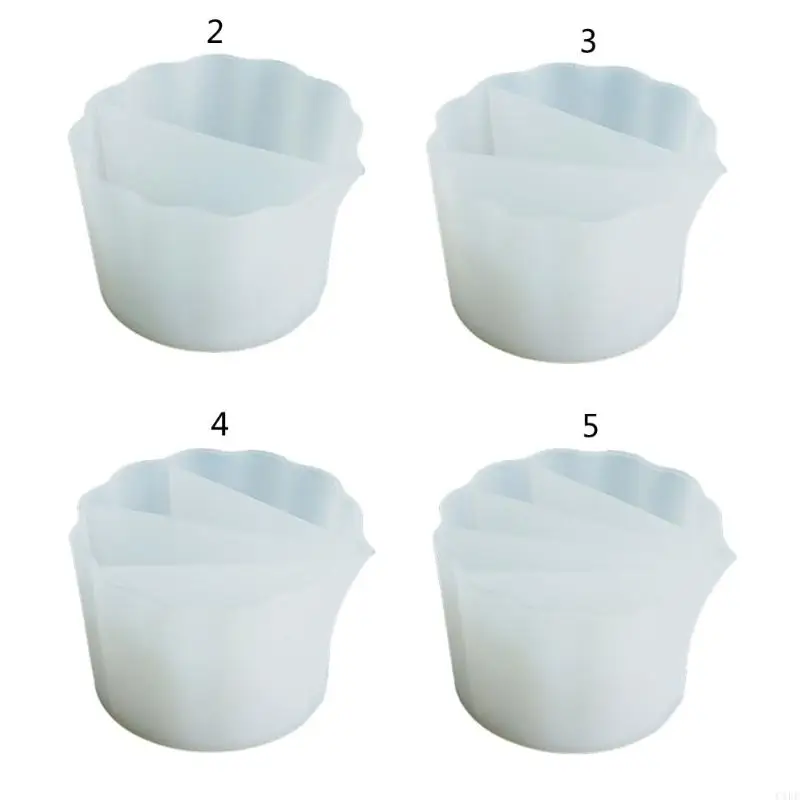 

C1FE Epoxy Resin Distributing Cup DIY Mixing Cups 5 Styles for Distribution