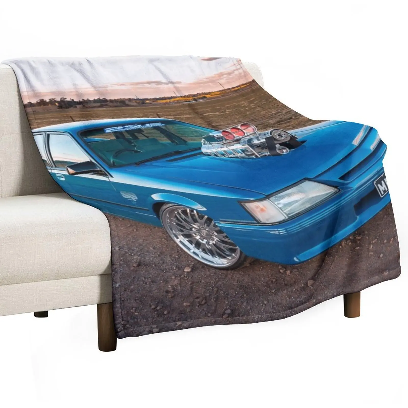 

Peter Kulakovski's Holden VK Commodore Throw Blanket warm for winter Fashion Sofas wednesday Sleeping Bag Blankets