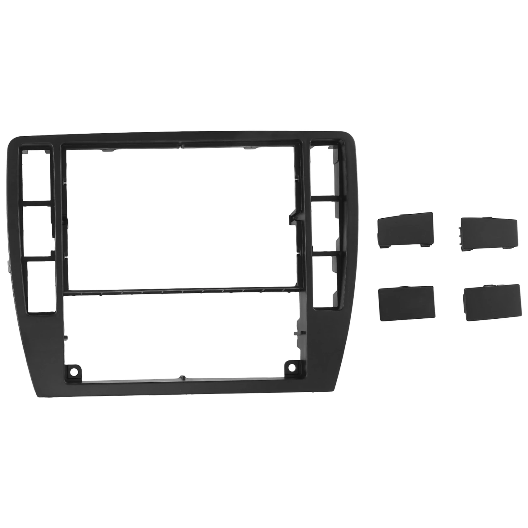 Car False Cover of Middle Trim Frame Instrument Panel Center CD Trim Frame Cover for VW Passat B5 2000-2005 3B0 858 179