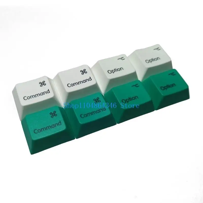 5ASD PBT Dye Subbed для Keycaps 4 штуки Common Option Кладовые клавишные клавиши Replac