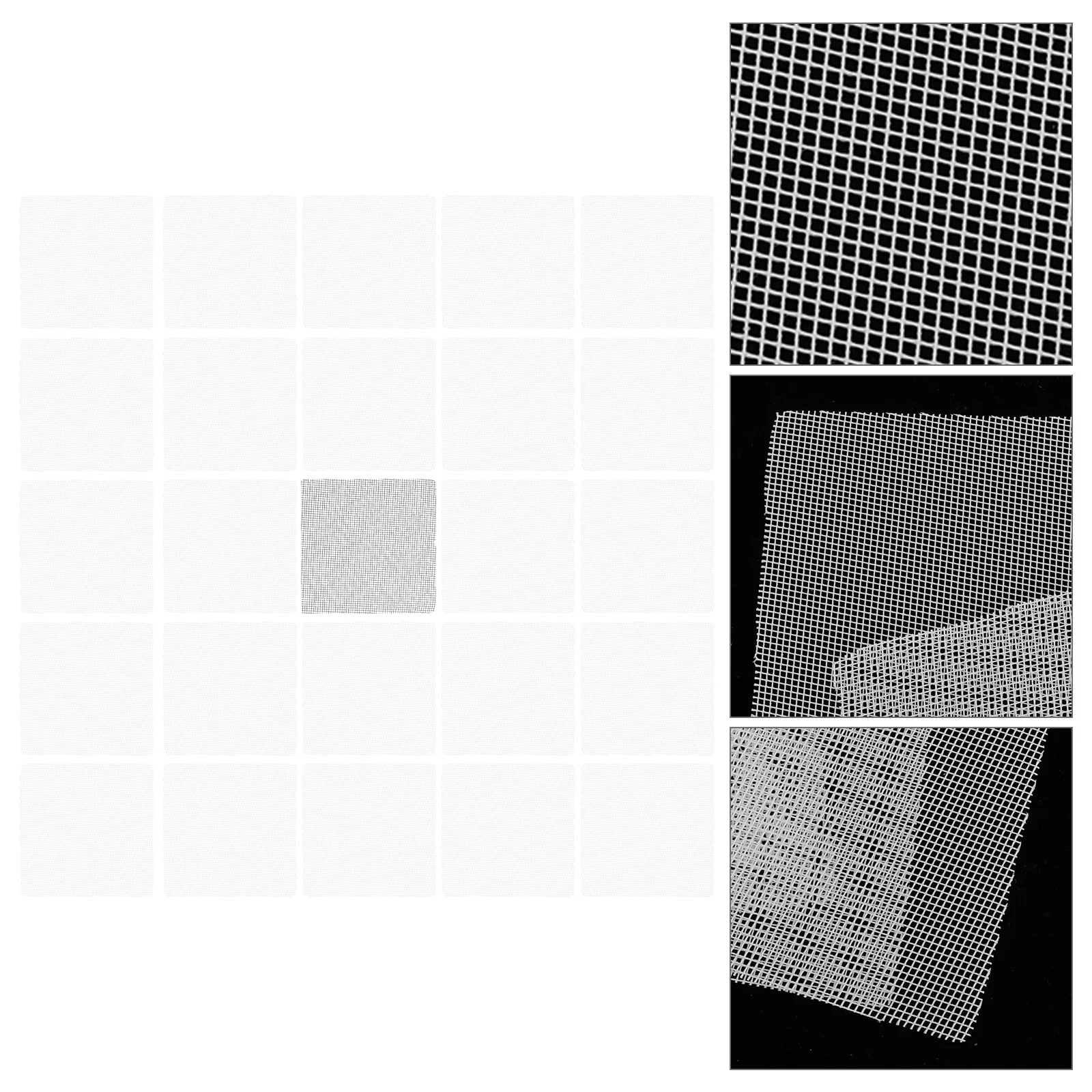 

Flower Pot Bottom Net Glass Fiber Mesh Pads for Bonsai Pot Grid Mat Prevent Soil Leak Insect Proof Reusable Lightweight