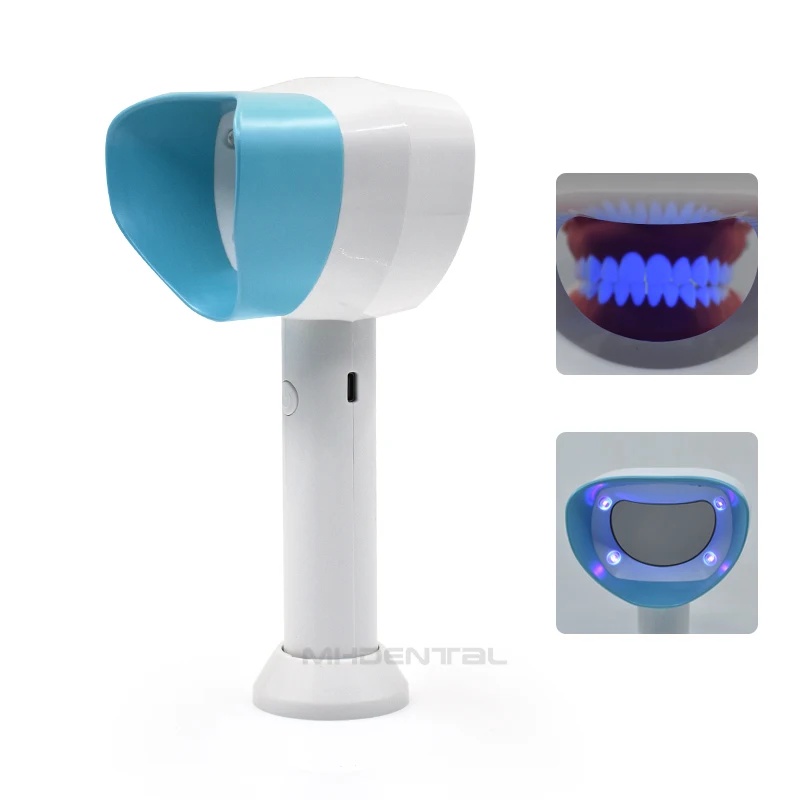 Portable Oral Plaque Finder Purple Light Detection Intraoral Camera System Dental Plaque Detector Fit for Adults and Children