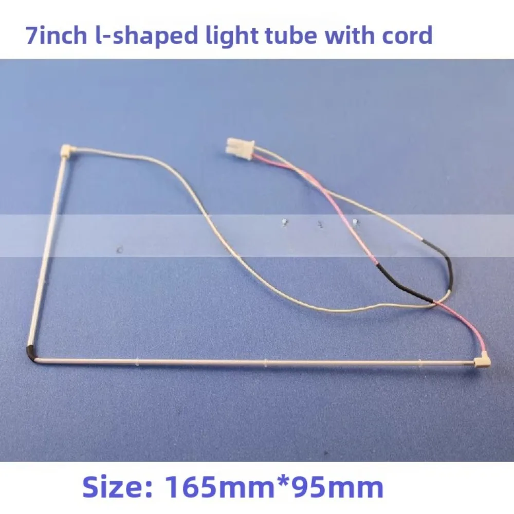 

2PCS 7 inch L-shaped lamp, right-angle lamp, with wire rubber head lamp 165mm * 95mm L-shaped welding-free lamp