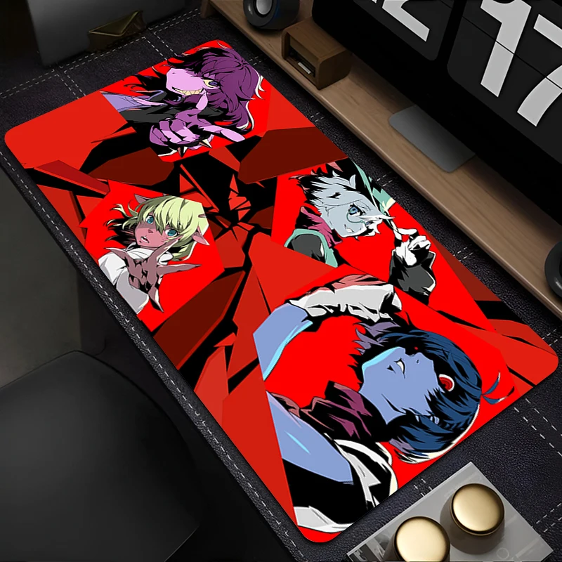 Kawaii mouse pad portátil dos desenhos animados d-deltarune hd impressão mousepad pc hd impressão pixel jogo teclado almofada de jogos anime desktop mouse esteira
