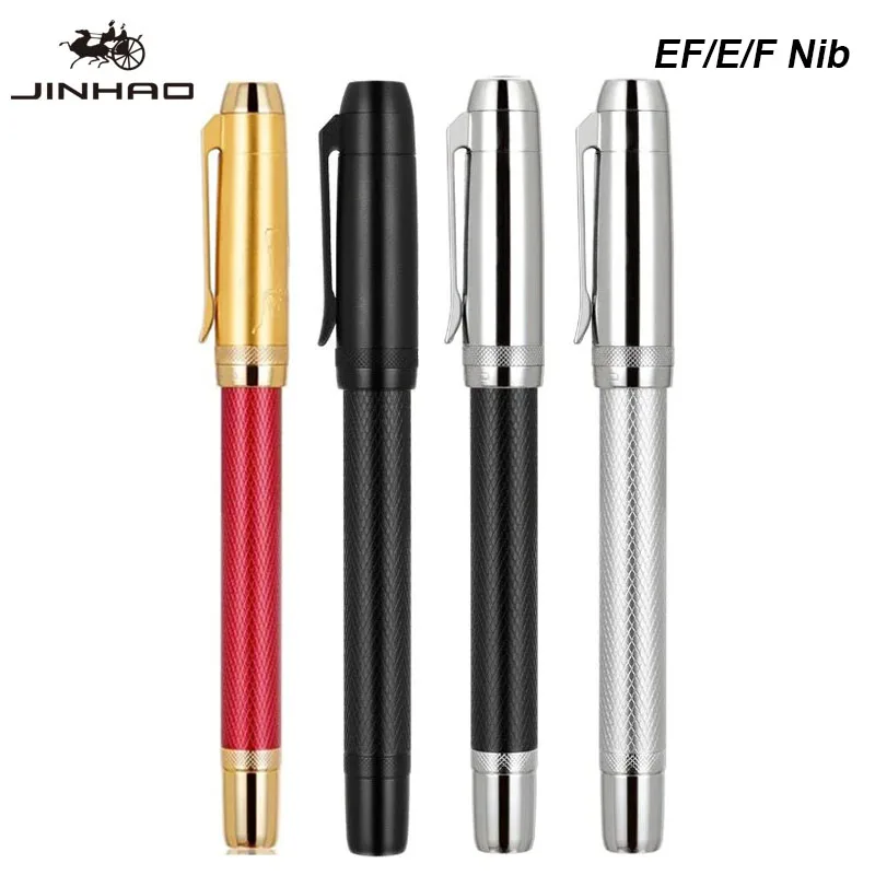 jinhao 92 caneta tinteiro de metal serie estrela ef f m nib caneta de luxo escrita canetas de tinta para negocios papelaria material escolar de escritorio 01