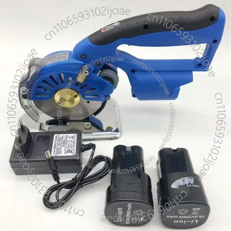 Servo-driven Electric Circular Blade Fabric Cutting Machine; Brushless, Variable-speed Hand-operated Cutting Machine