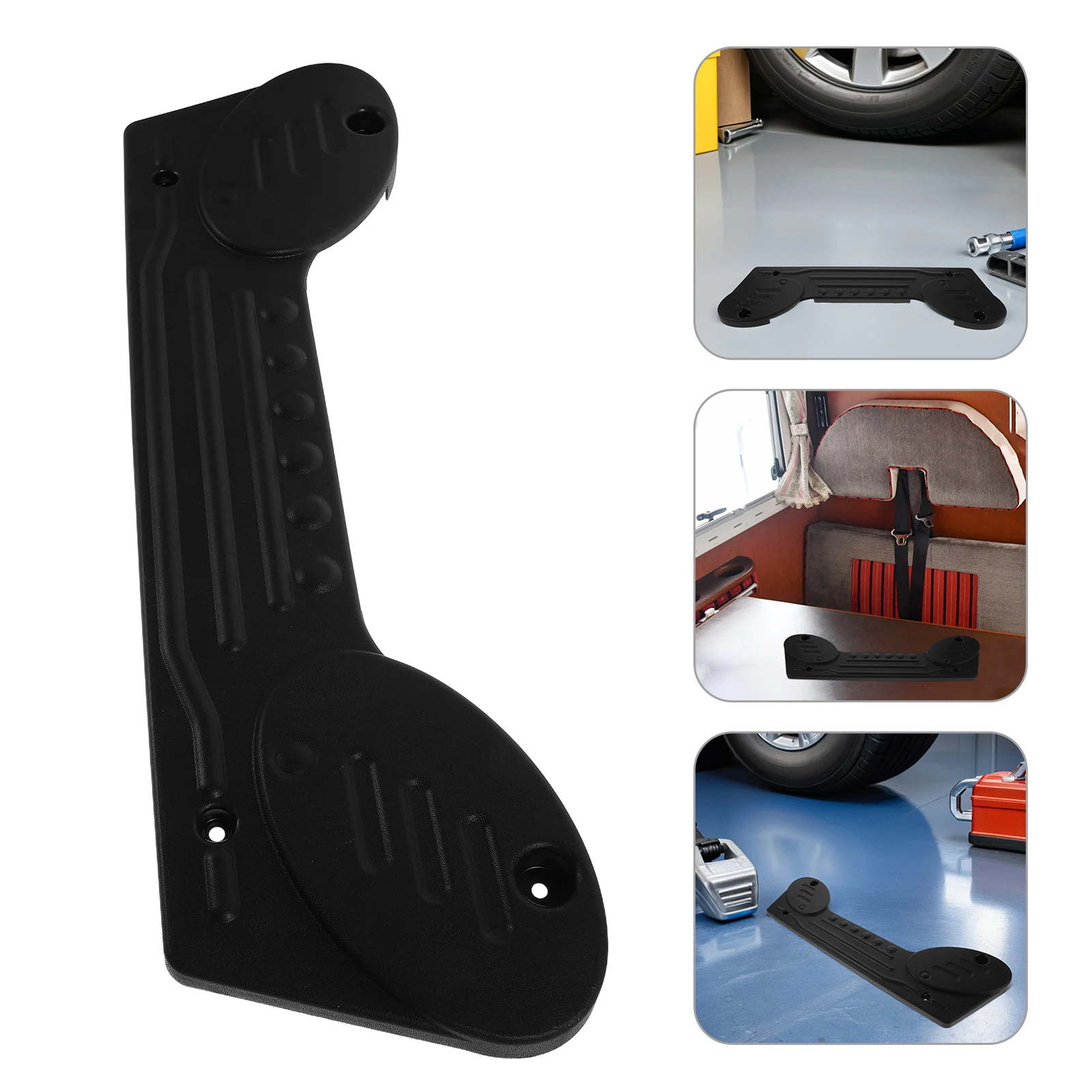 

RV Seat Guardrail Car Plate Chair Adjuster Recliner Replacement Black Auto Shield Assist