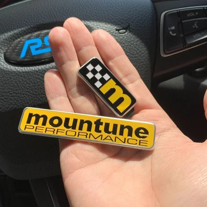 

Для Focus 3D металлические логотипы mountune m комплекты кузова автомобиля аксессуары для украшения автомобиля