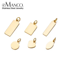 eManco Necklace Bracelet Pendant is available in 6 sizes. Wholesale Stainless Steel Minimalist Accessories