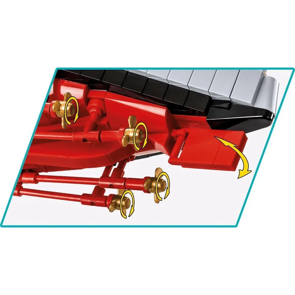 Serie histórica COBI: acorazado de la clase de Pensilvania de la Segunda Guerra Mundial - Modelo ejecutivo