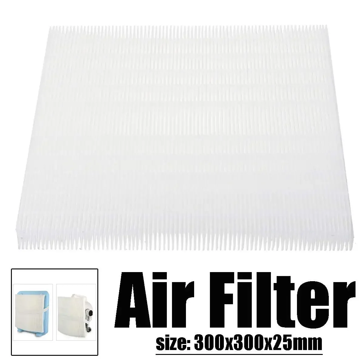 300X300X25mm DIY Filter HEPA Filter Anti Formaldehyde PM2.5 Haze Home Fan Air Conditioner Air Purifier Parts