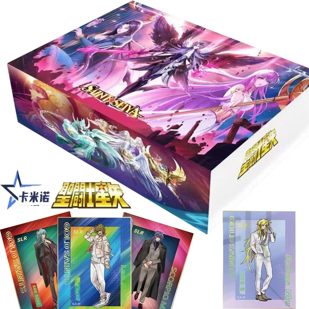 Animation Saint Seiya Card Underworld King Chapter Classic Anime Mythological Characters Painter's Signature Cards Toy Kid Gift