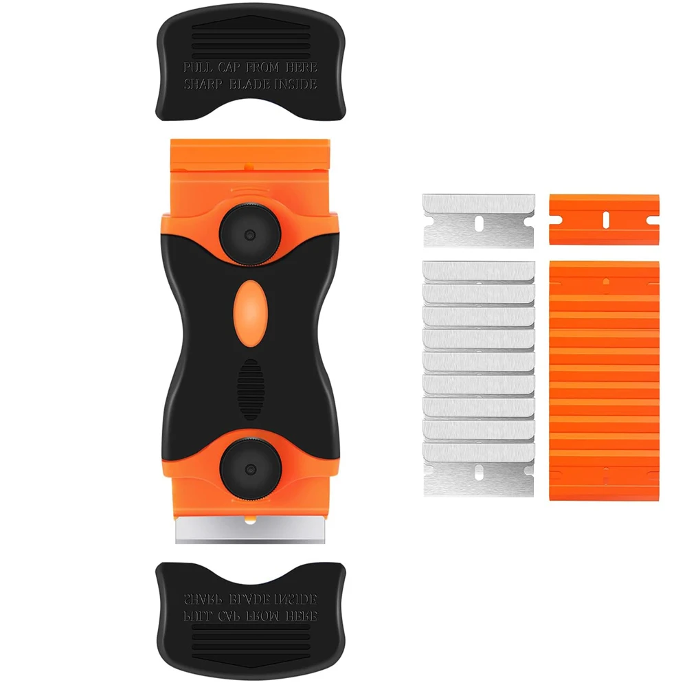 

Оснащен бритвенным лезвием для удаления этикеток, наклеек, наклеек, лезвиями бритвы, двусторонним инструментом для удаления.