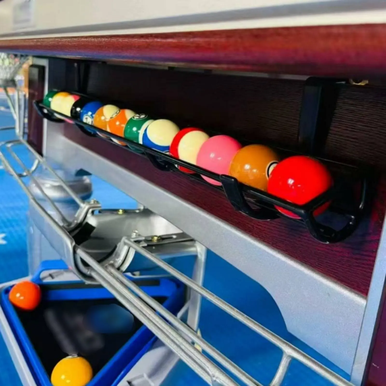

Billiard Ball Return Tray Space Saving Billiard Ball Catcher Sports Gear Easy to Install Sturdy Build