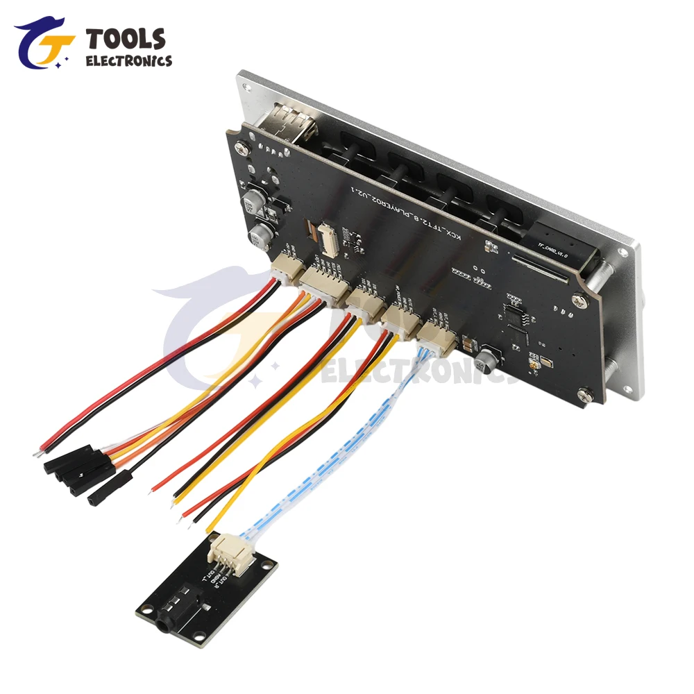 2,8-дюймовый цветной TFT-экран, модуль платы декодирования звука без потерь, поддержка I2S, цифровой аудиовыходной плеер, TF, USB-вызов