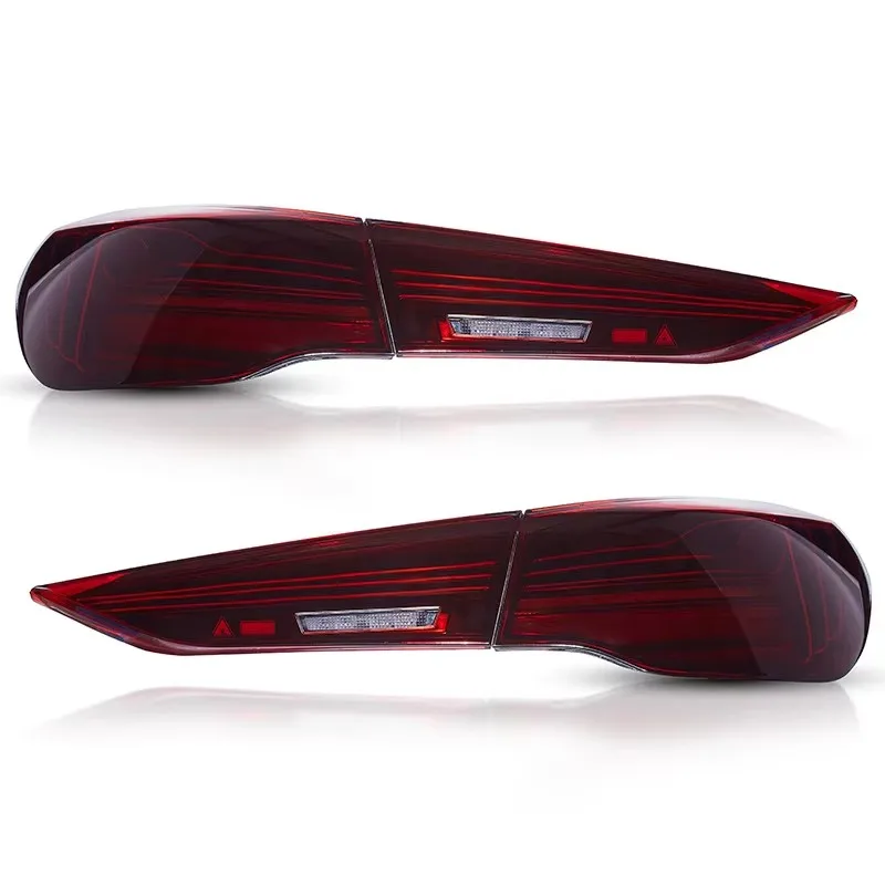 Car Accessories LED Lamps Taillight For BMW G22 G23 G82 M4 2020-2024 Rear Lamps Dynamic Turn Signal Plug and Play Upgrade