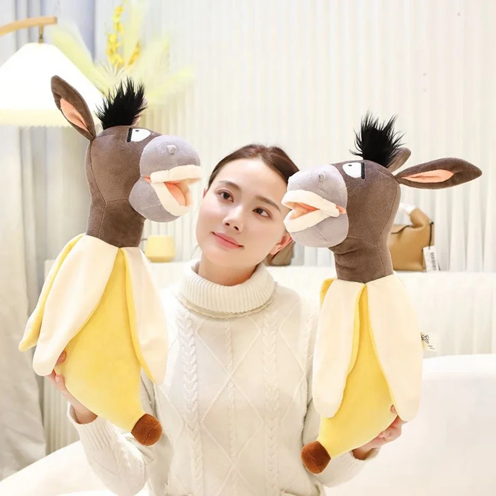 50cm Personality Banana Donkey Doll Creative Funny Plush Toy Throw Pillow Soft And Comfortable To Send Friends Birthday Presents