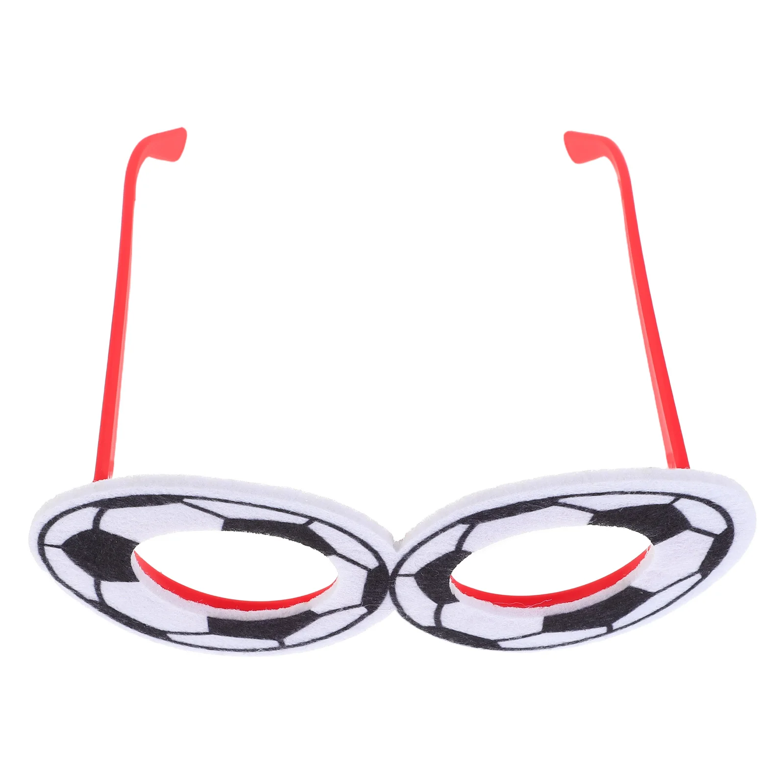 

Football Glasses Soccer Party Eyewear Photo Props Fan Accessories Plastic Frame for Festival Home Decor Match