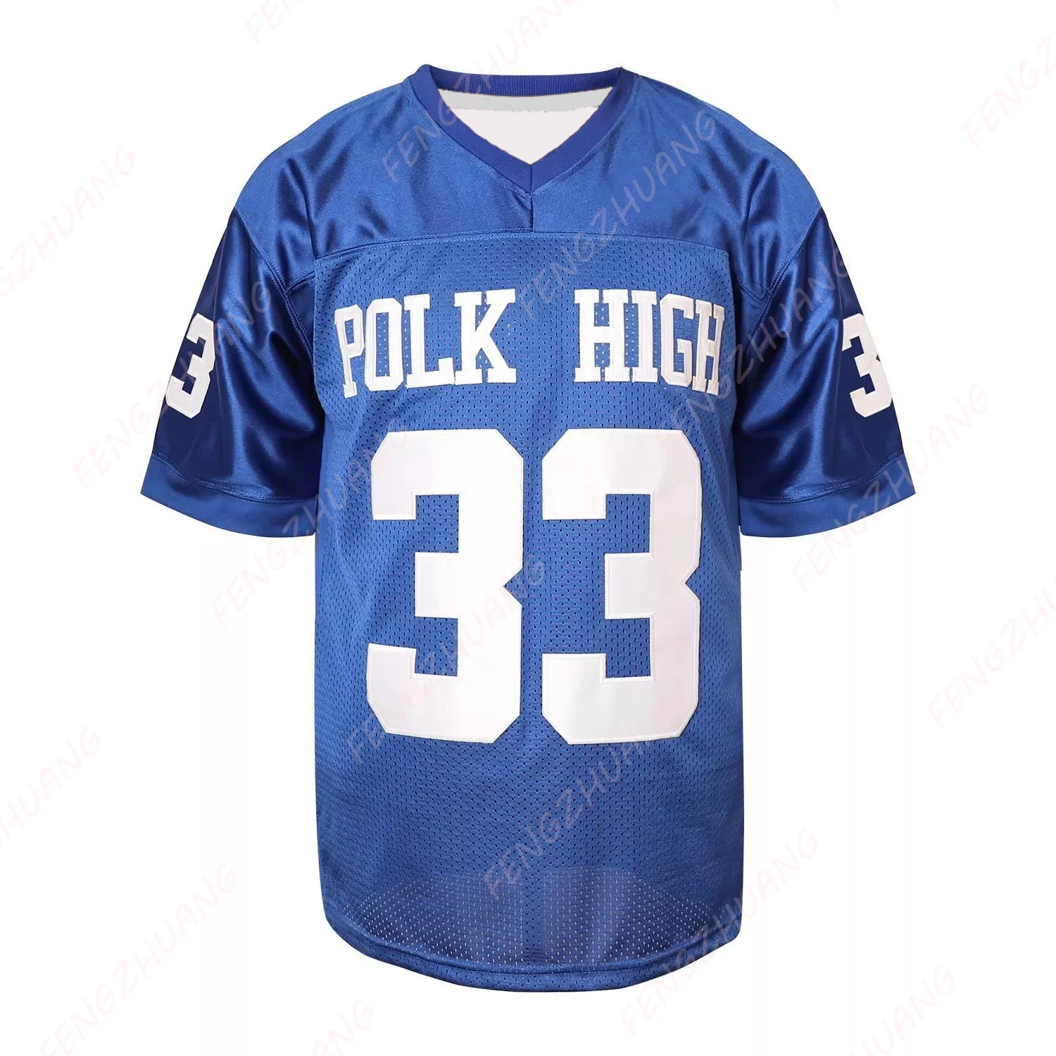 Al Bundy #33 Polk Football Jersey Sport Shirt casual Summer Outdoor Quick Drying T-shirt rugby jersey 90S Hip Hop Clothing Party